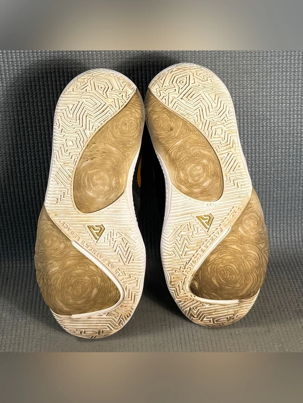 Nike Zoom Freak 1 GS ‘Coming to America’ Gold Black Shoes BQ5633-900 Size 6Y